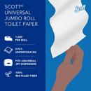 Kimberly-Clark Professional&trade; White 3-27/100 in. Recycled Fiber 2-Ply Essential Jumbo Roll Toilet Tissue in White (Case of 12) 