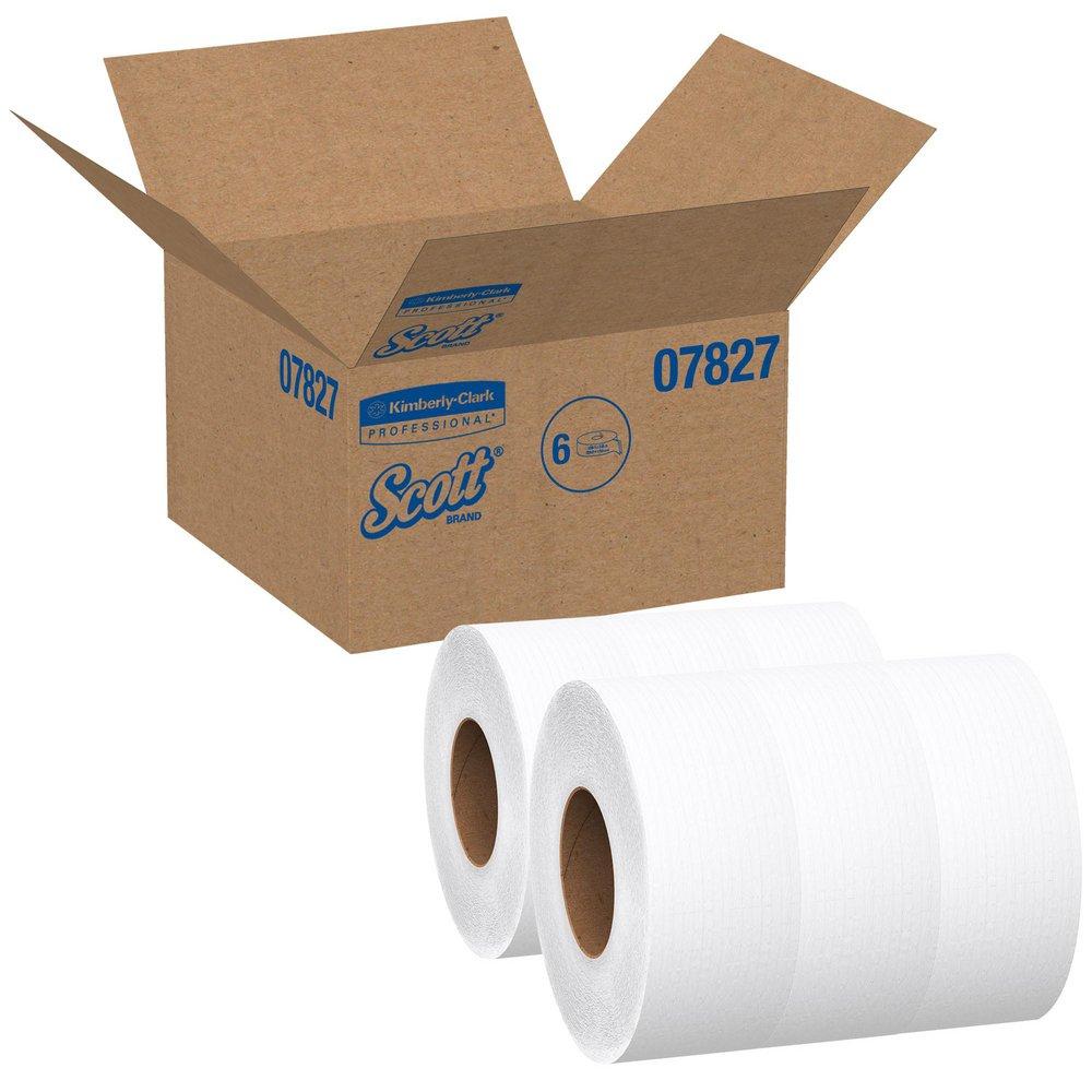 Scott&reg; White 3-11/20 in. Bathroom Tissue in White (Case of 6) 
