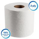 4 x 4-1/10 in. Standard Bathroom Tissue Roll in White (Case of 80)
