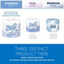 Kimberly-Clark Professional&trade; White 4-1/10 in. Recycled Fiber 2-Ply Essential Standard Roll Toilet Tissue in White (Case of 80) 