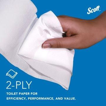Kimberly-Clark Professional&trade; White 2-Ply 12-Pack Jumbo Bath Tissue in White 