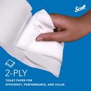 Kimberly-Clark Professional&trade; White 2-Ply 12-Pack Jumbo Bath Tissue in White 