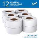 Kimberly-Clark Professional&trade; White 2-Ply 12-Pack Jumbo Bath Tissue in White 
