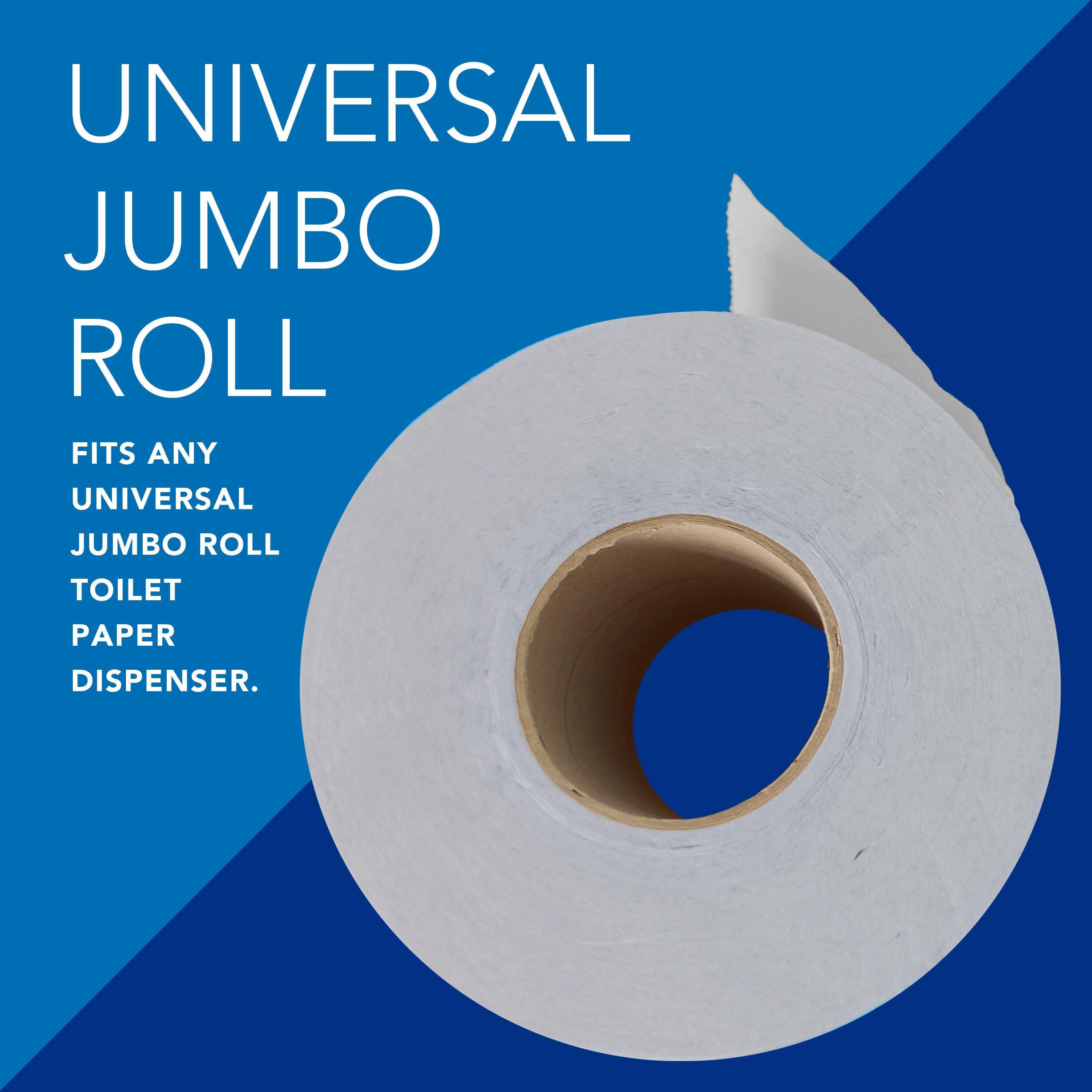 Kimberly-Clark Professional&trade; White 2-Ply 12-Pack Jumbo Bath Tissue in White 
