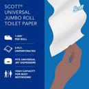 Kimberly-Clark Professional&trade; White 2-Ply 12-Pack Jumbo Bath Tissue in White 