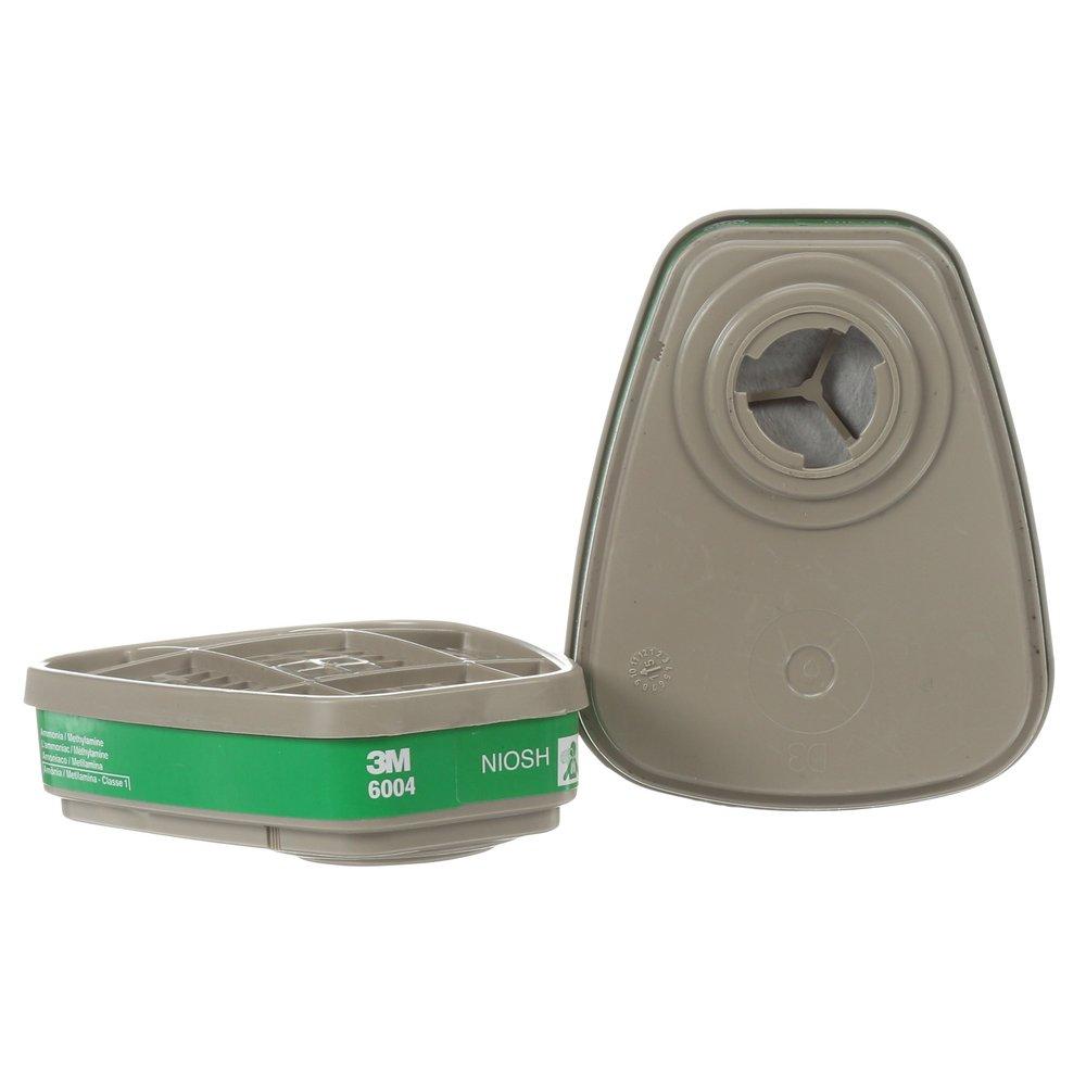 3M&trade; Green 3-2/5 x 4-1/5 in. Ammonia Methylamine Cartridge (Pack of 2) 