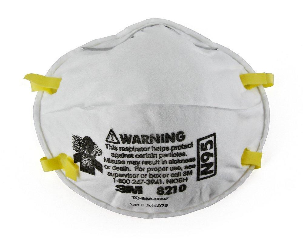3M™ White N95 Disposable Particulate Respirator in White (Pack of 20) 