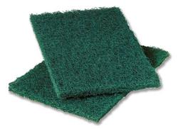 9 in. Heavy Duty Scouring Pad in Green