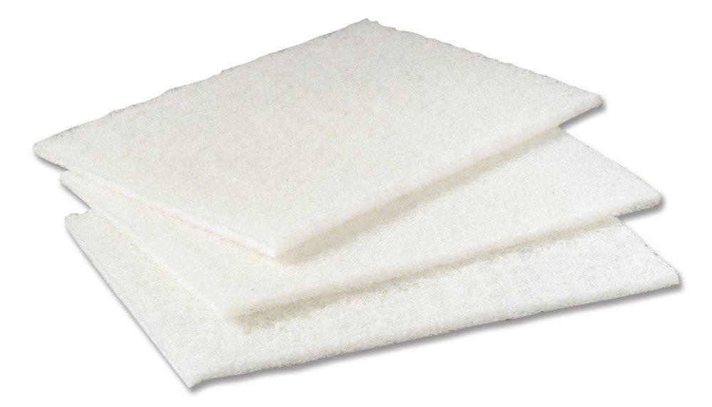 Scotch-Brite&trade; White 20-Pack Light Duty Cleaner Pad 