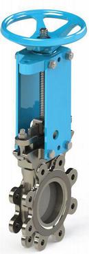 14 x 18-3/4 in. 150 psi 304L Stainless Steel Unidirectional Shut-Off Knife Gate Valve Stem
