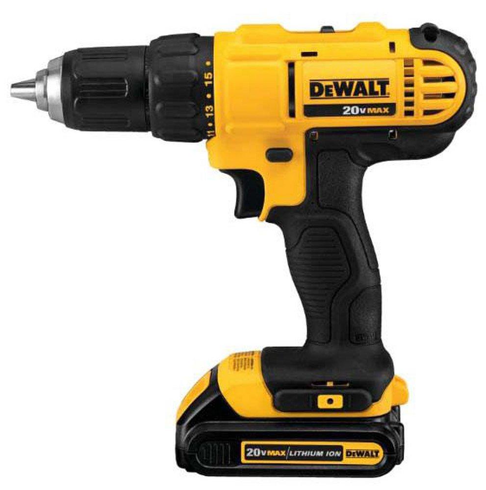 DEWALT Yellow/Black 20V Cordless Compact Drill and Driver Kit 