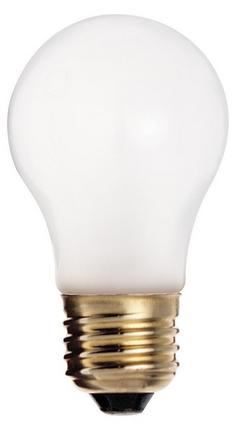 40W 3-1/2 in. A15 Incandescent Light Bulb with a Medium E-26 Base Dimmable in Frosted