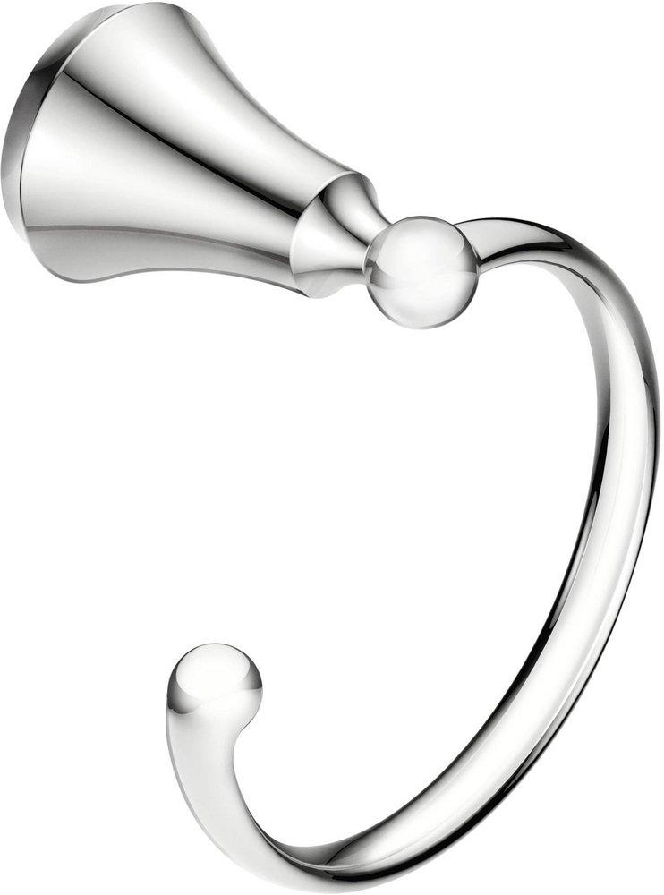 Moen Polished Chrome Round Open Towel Ring 
