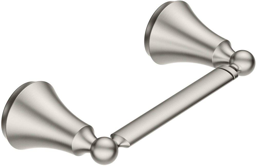 Moen Brushed Nickel Wall Mount Toilet Tissue Holder 