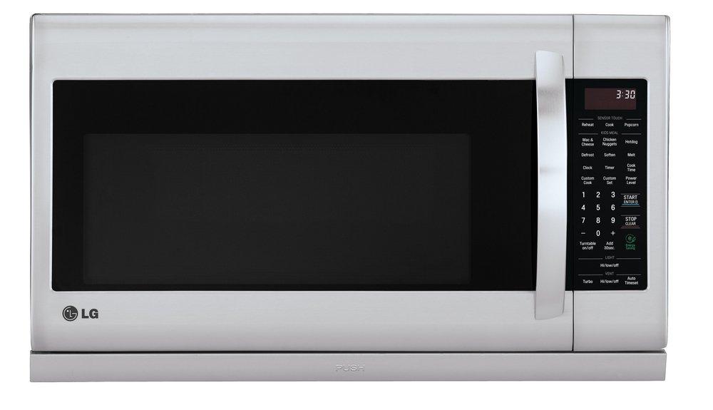 LG Electronics Stainless Steel 2.2 cu. ft. 1000 W Hidden Over-the-Range Microwave 