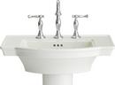 American Standard Linen Pedestal Bathroom Sink 
