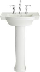 American Standard White Pedestal Bathroom Sink 