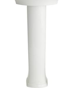 Pedestal Leg in White