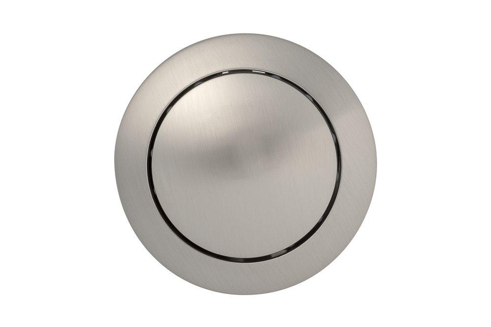 Signature Hardware Brushed Nickel Flush Actuator Button 