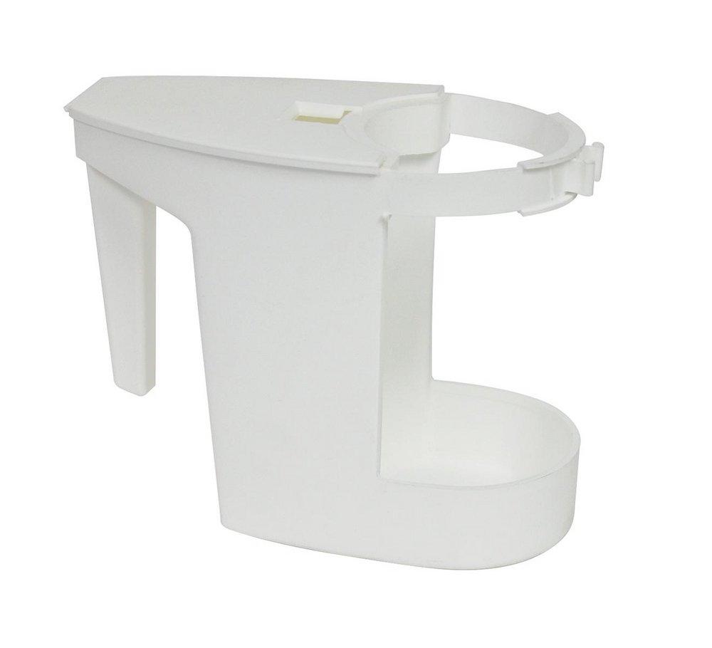 Impact Products White 4-3/20 x 7-4/5 in. Toilet Bowl Caddy 