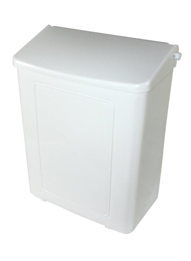 Impact Products White 10-5/8 x 9 x 4-5/8 in. Plastic Sanitary Napkin Receptor 