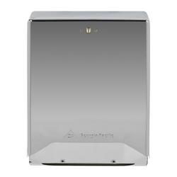 Folded Towel Dispenser in Polished Chrome