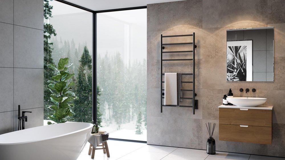 Kontour&reg; Chrome 4 in. Towel Warmer 