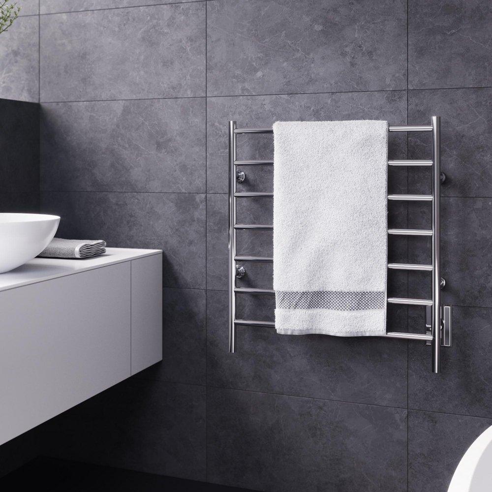 Kontour&reg; Chrome 23-1/2 x 27 in. Wall Mount Towel Warmer 