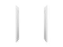 32 x 71-1/4 in. Shower End Wall Set in White