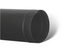 2 ft. Black Steel Round Duct Pipe 