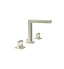 Phylrich&reg; Polished Nickel 3-Hole Bathroom Faucet with Double Ring Handle 