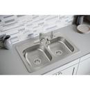 Kingsford Polished Satin 33 x 22 in. Stainless Steel Single Bowl Drop-in Kitchen Sink in Satin 