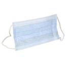 Plastic One Size Fits All Face Mask in Blue (Pack of 50)