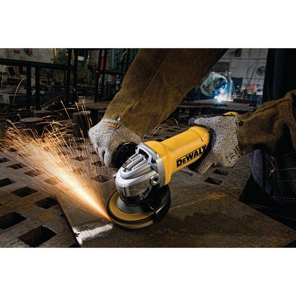 DEWALT Yellow Corded 11 AMP Grinder 