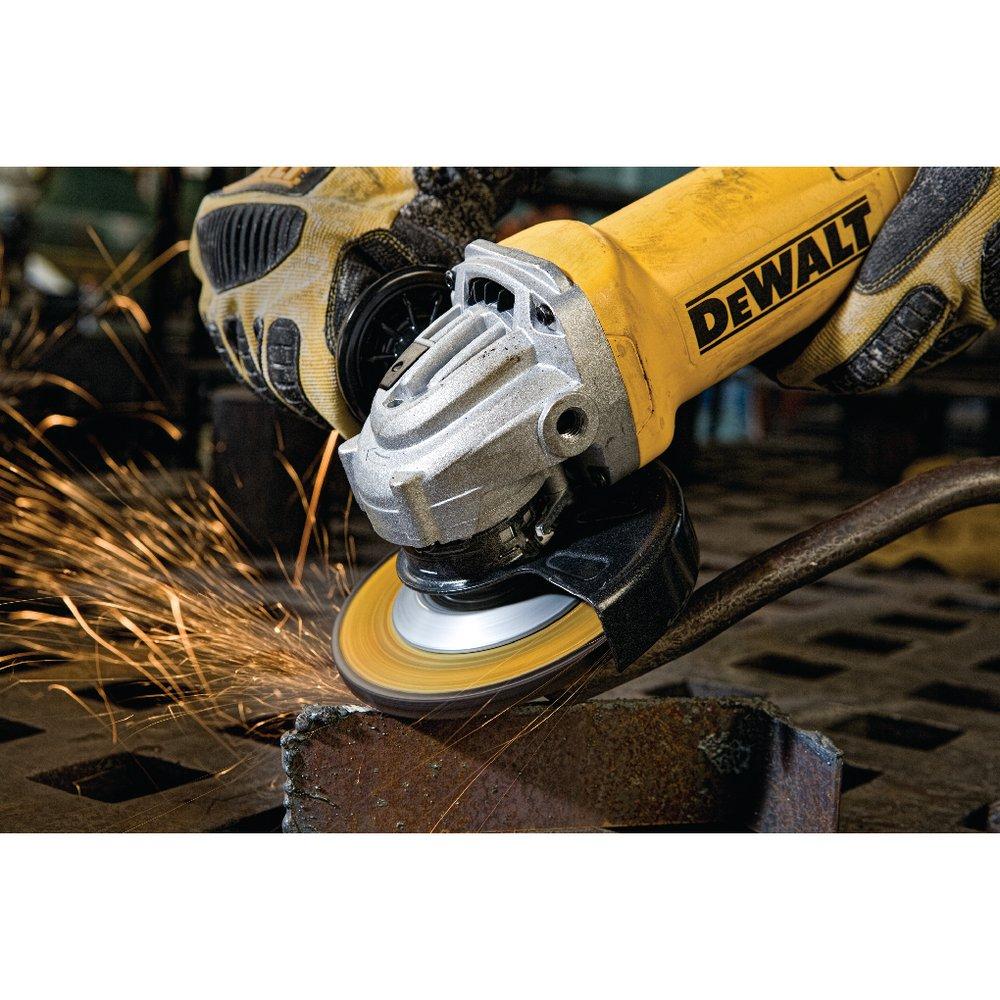 DEWALT Yellow Corded 11 AMP Grinder 