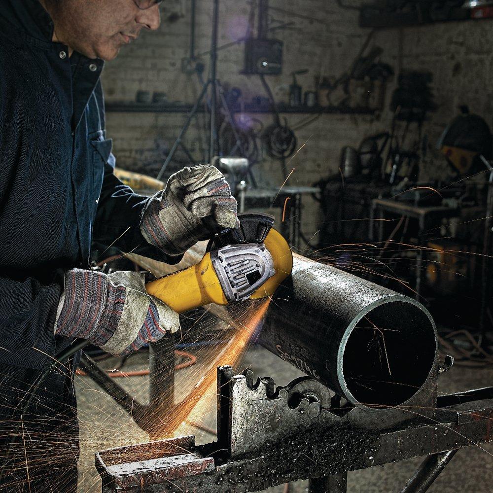 DEWALT Yellow Corded 11 AMP Grinder 