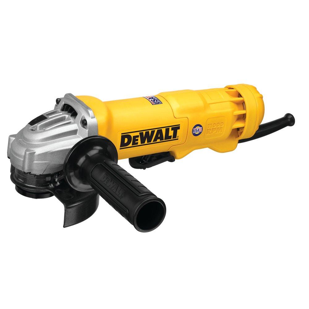 DEWALT Yellow Corded 11 AMP Grinder 