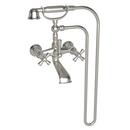 Newport Brass Satin Nickel - PVD Three Handle Wall Mount Filler 