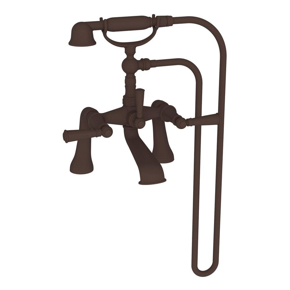 Newport Brass Oil Rubbed Bronze Three Handle Roman Tub Faucet 