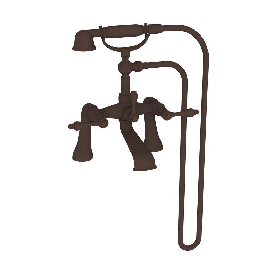 Newport Brass Oil Rubbed Bronze Three Handle Roman Tub Faucet Trim Only 