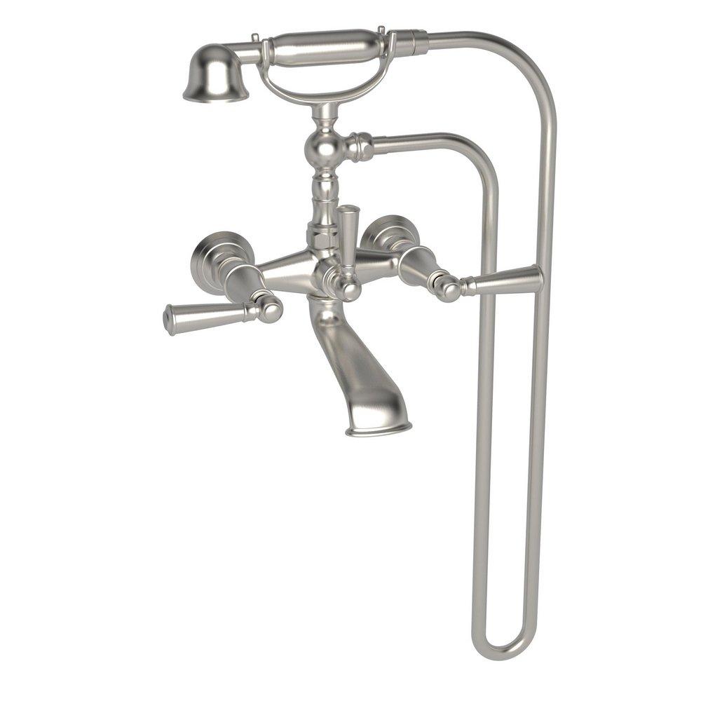Newport Brass Satin Nickel - PVD Three Handle Wall Mount Filler 