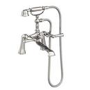 Newport Brass Polished Nickel - Natural Three Handle Roman Tub Faucet 