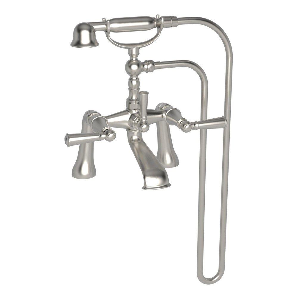 Newport Brass Satin Nickel - PVD Three Handle Roman Tub Faucet 