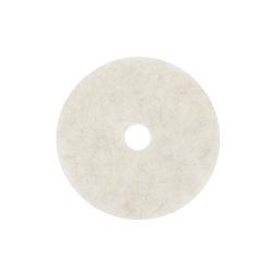 20 in. Natural Blend Pad in White (Case of 5)