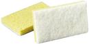 6-1/10 in. Light Duty Scrub Sponge in White and Yellow (Case of 20)