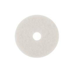 20 in. Super Polish Floor Pad in White (Case of 5)