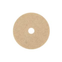 20 in. Natural Blend Floor Pad in Tan (Case of 5)