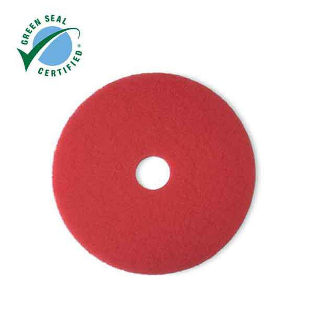3M&trade; Red Buffer Floor Pad in Red (Case of 5) 