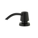 Pfister Matte Black 14-19/32 in. Kitchen Soap Dispenser 