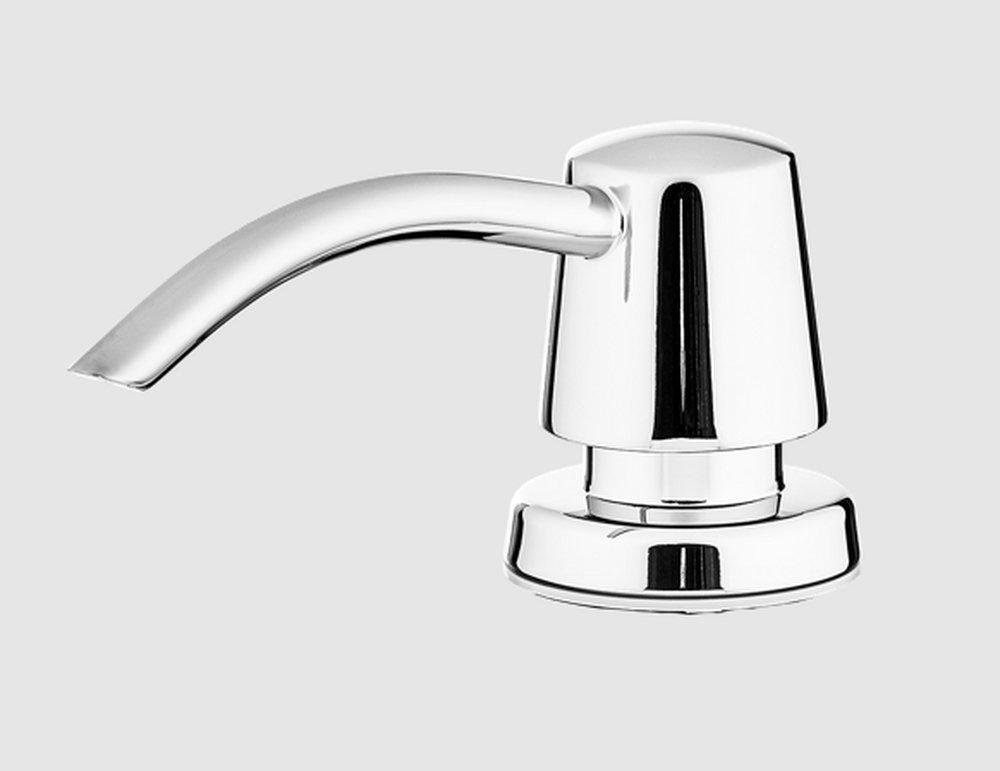 Pfister Polished Nickel Deck Mount Soap & Lotion Dispenser 